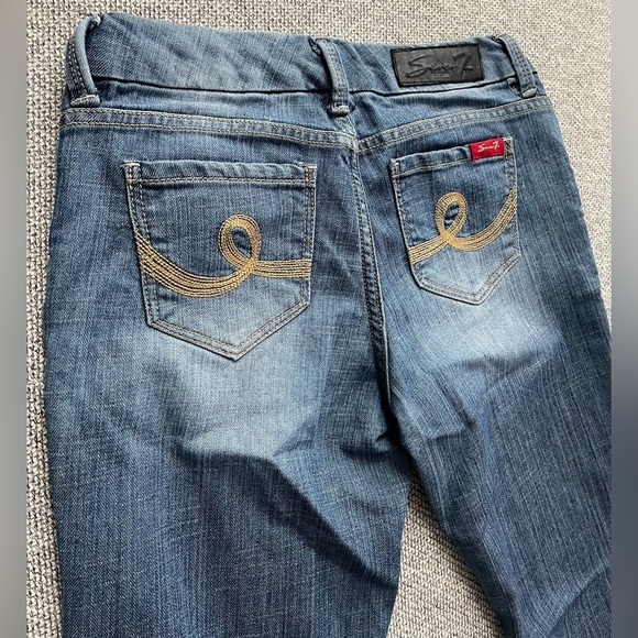 Seven 7, Women's 4P, Boot cut, Blue Denim - Picture 10 of 15